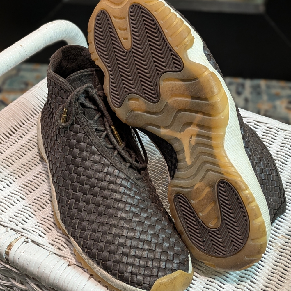 Jordan Brown Woven Sneakers